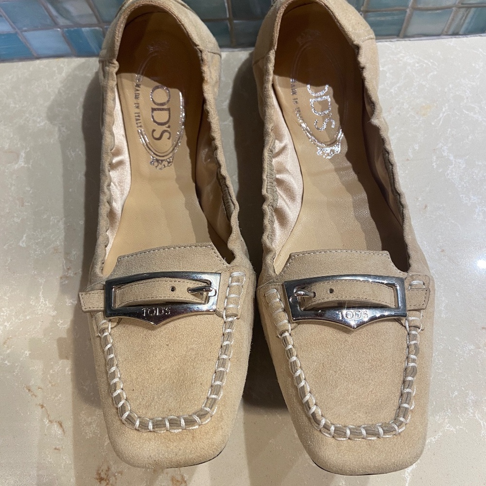 Tod's Suede Loafers